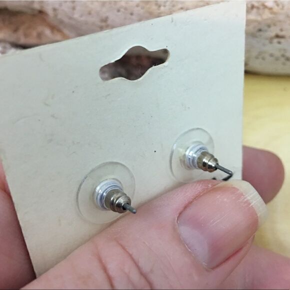 Fresh yellow crystal bow earrings  Earrings - Picture 4 of 4